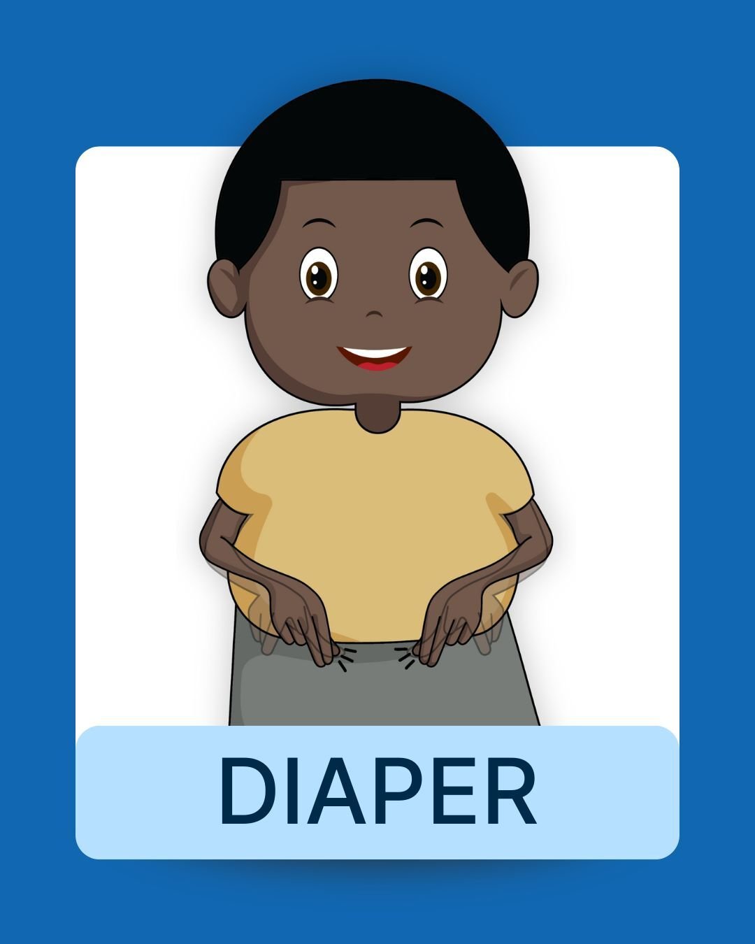 Diaper - Rack Card